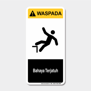 Rambu Waspada - Bahaya Terjatuh